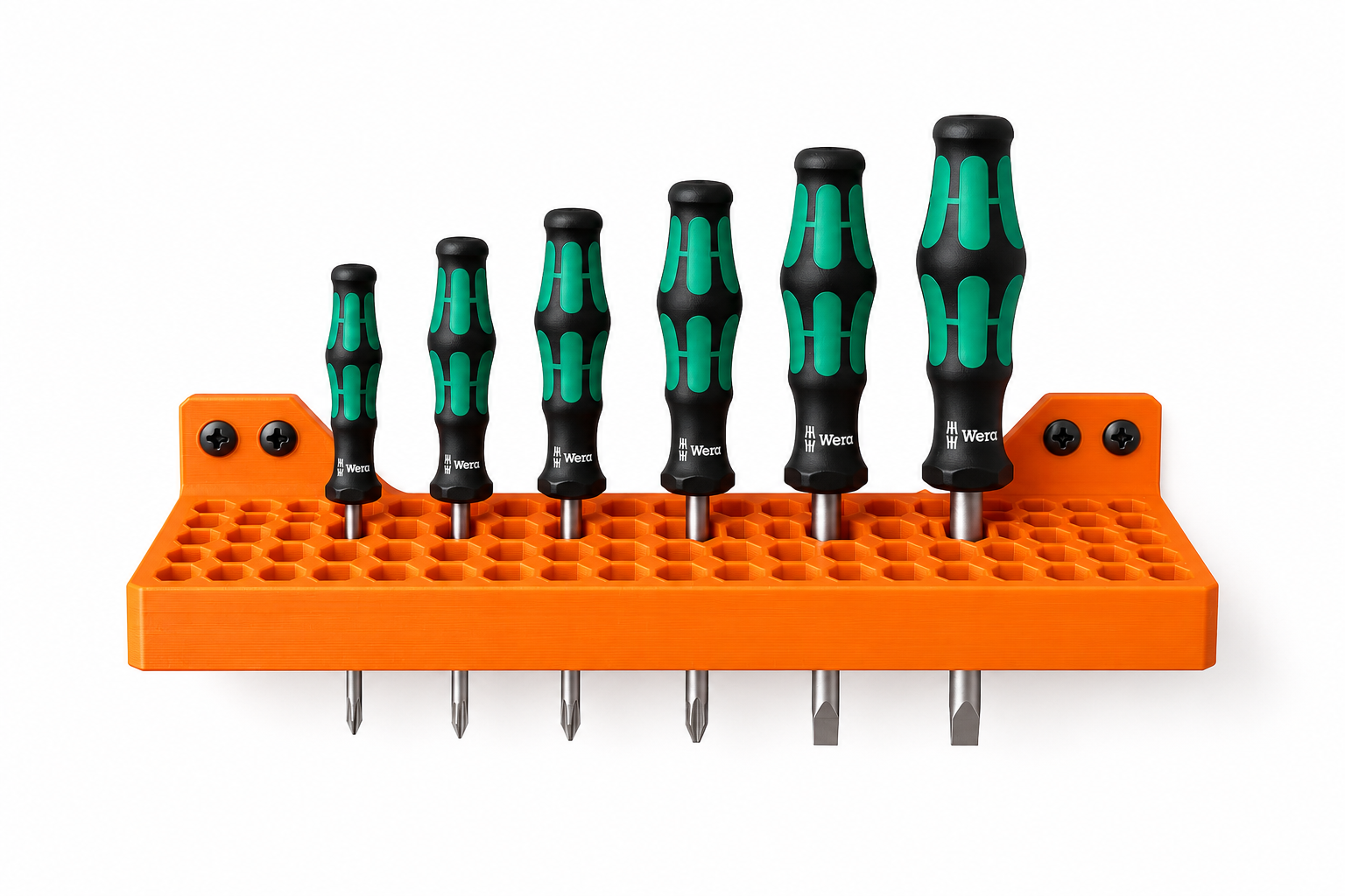 Wall Mounted Screwdriver Holder
