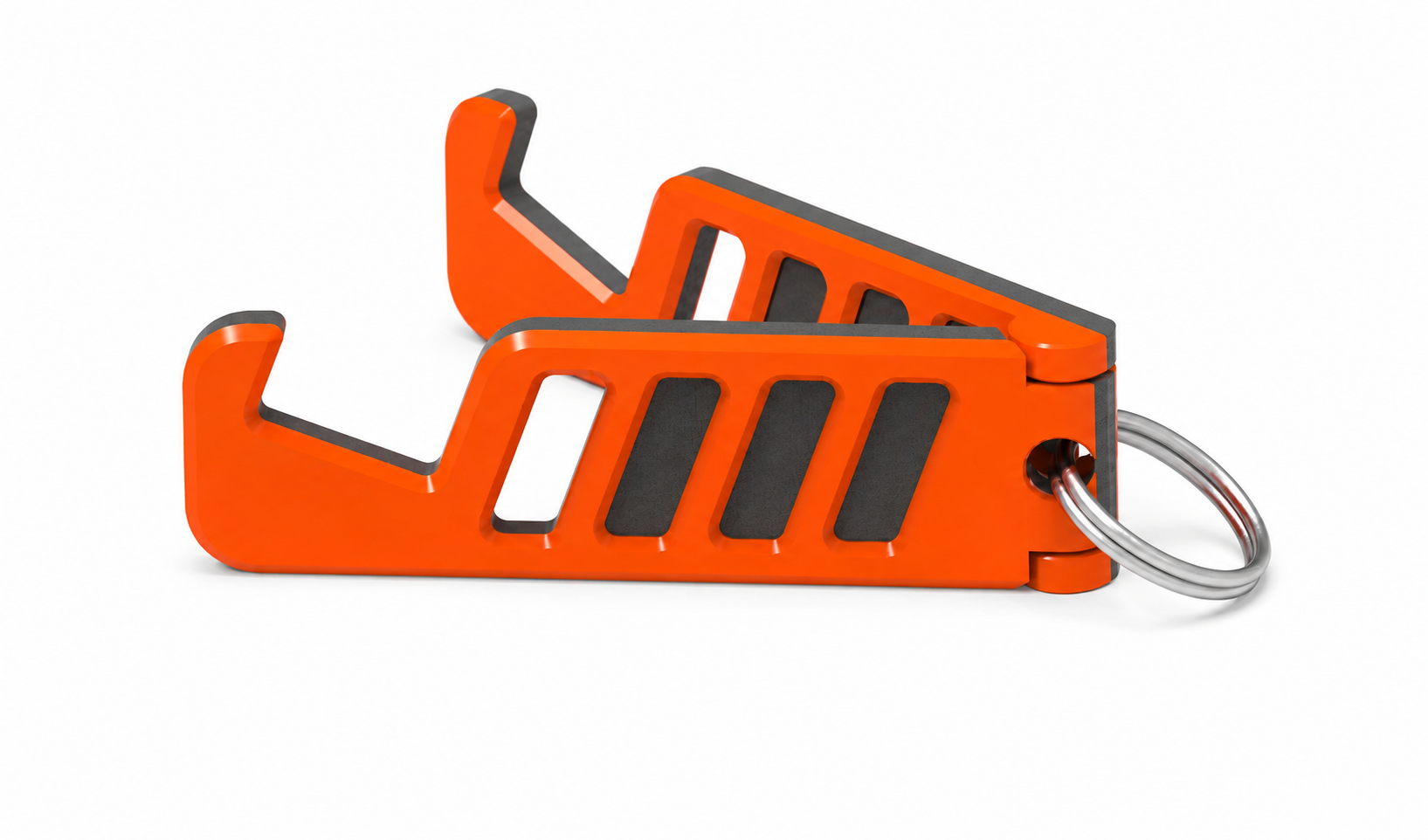 Keychain phone holder