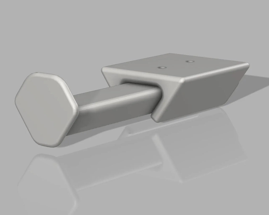 Under Desk Slide Out Headset Holder